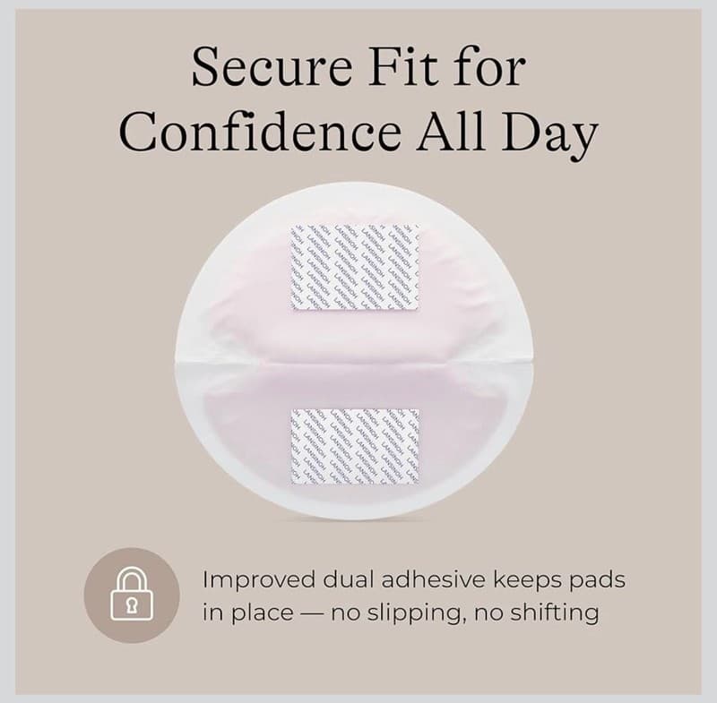 Lansinoh Stay Dry Disposable Nursing Pads for Breastfeeding, 100 Count - Thumbnail 6