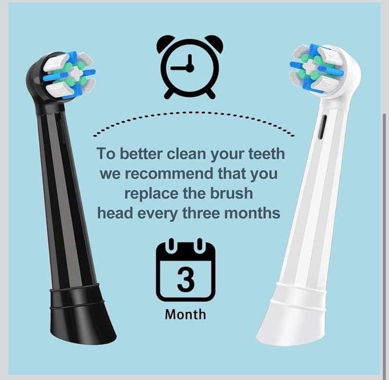 12PCS iO Series Toothbrush Heads Compatible with Oral B iO 2/3/4/5/6/7/8/9/10,Gu - Thumbnail 5