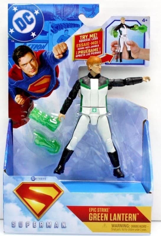 Spin Master DC Comics Superman Epic Strike Green Lantern 6-Inch Action Figure - Thumbnail 2