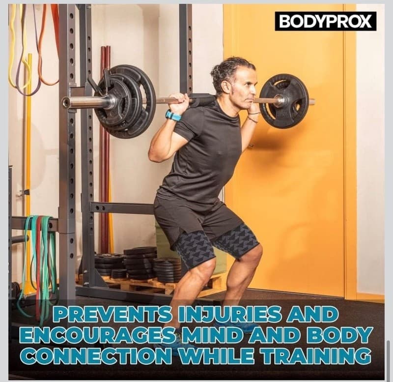 BODYPROX Thigh Compression Sleeves (2 Pack) for Hamstring and Quad Support - Thumbnail 5