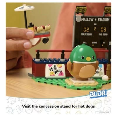 BLDR Squishmallows Avery's Ball Game 121 Piece Building Set - Thumbnail 5