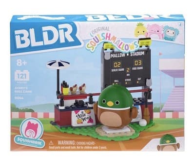 BLDR Squishmallows Avery's Ball Game 121 Piece Building Set - Thumbnail 3