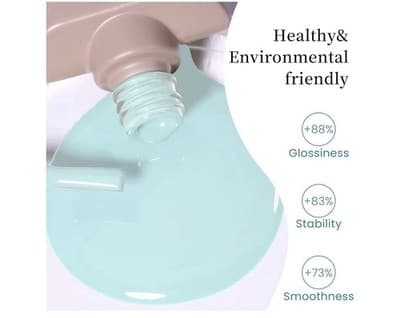 💙 MAYCHAO Sky Blue Gel Nail Polish – 15ml (NEW) - Thumbnail 2