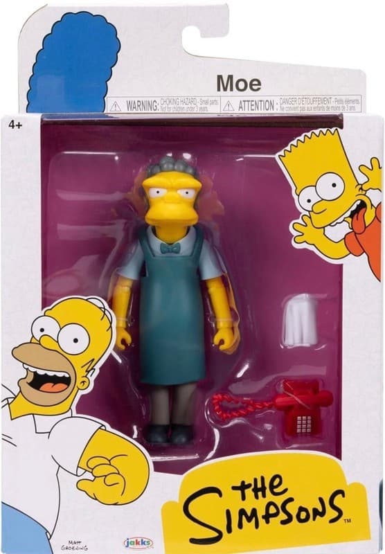 The Simpsons Wave 2 Moe Szylak 5 Action Figure Jakks Pacific - , - Thumbnail 5