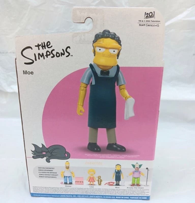 The Simpsons Wave 2 Moe Szylak 5 Action Figure Jakks Pacific - , - Thumbnail 2