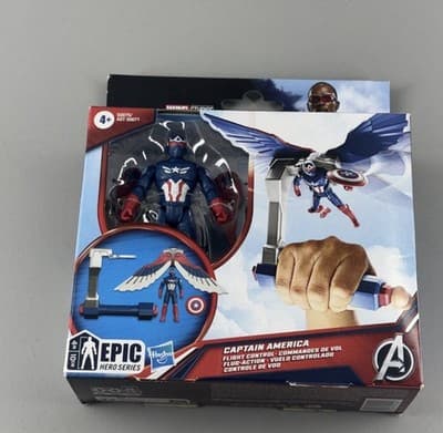 Marvel Epic Hero Captain America: Brave New World Flight Control Action Figure - Thumbnail 2