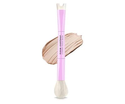 ✨ Katelia Beauty Nose Contour Makeup Brush – Dual-Ended U-Shaped Precision Brush - Thumbnail 7