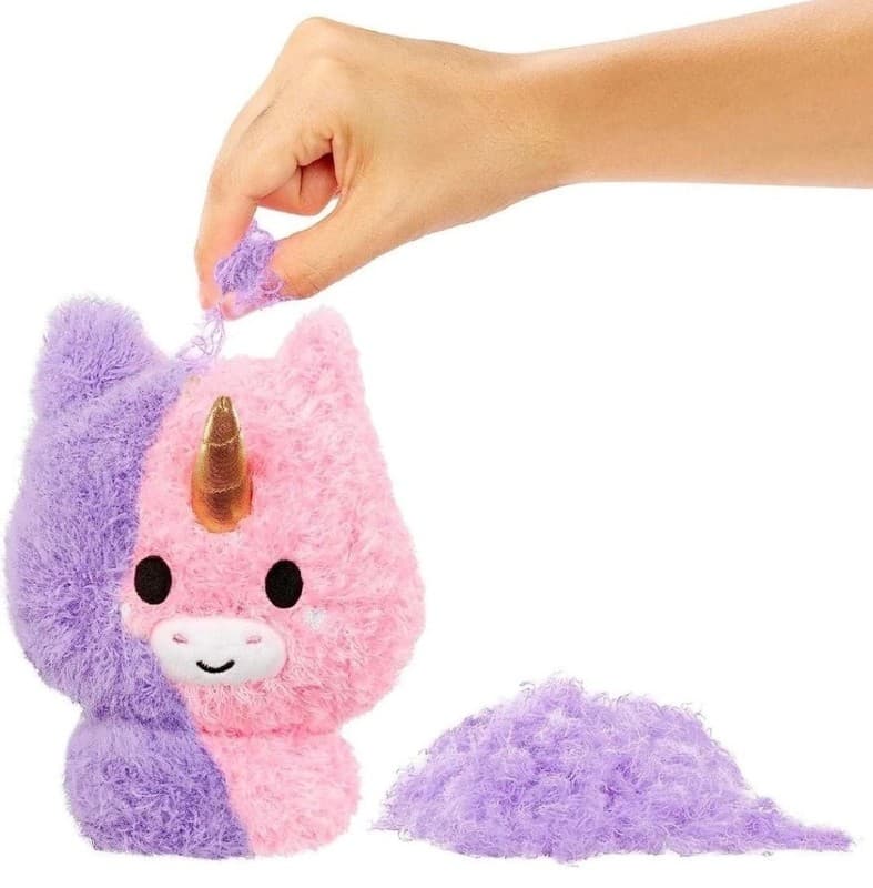 Fluffie Stuffiez Unicorn Plush Toy with Storage Pouch - Thumbnail 2