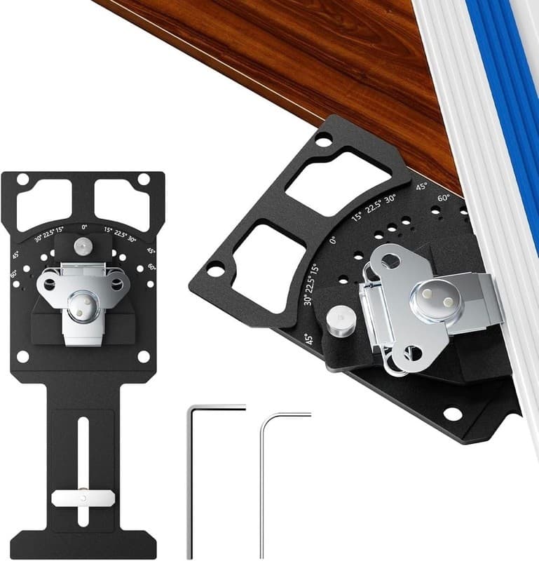 GOINGMAKE Guide Rail Angle Stop Square for Circular Saw Track - Thumbnail 10