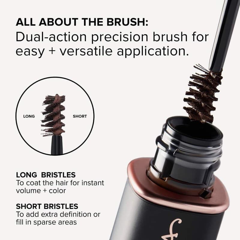 Anastasia Beverly Hills Brow Sculpt Volumizing & Tinted Eyebrow Gel - Dark Brown - Thumbnail 5