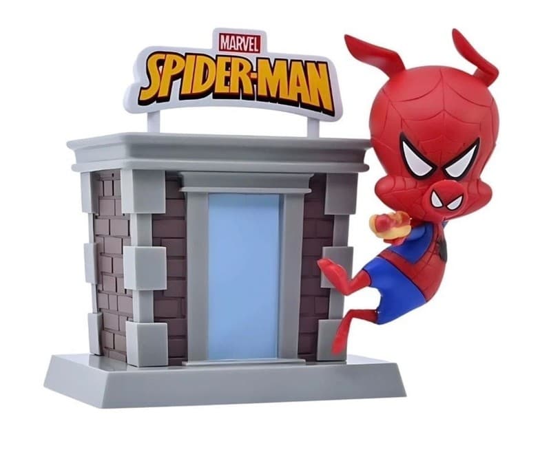 Beast Kingdom Marvel Spider-Man Tower Series Spider-Ham Figure - Thumbnail 3