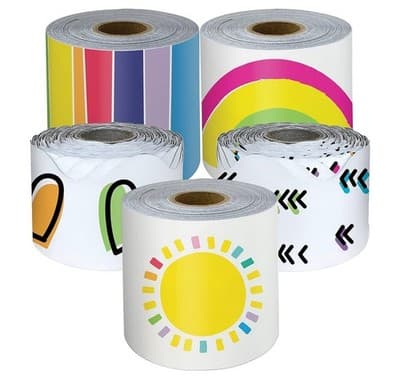 🌈 Carson Dellosa 5-Pack Bulletin Board Borders – 325 Feet Total! - Thumbnail 2
