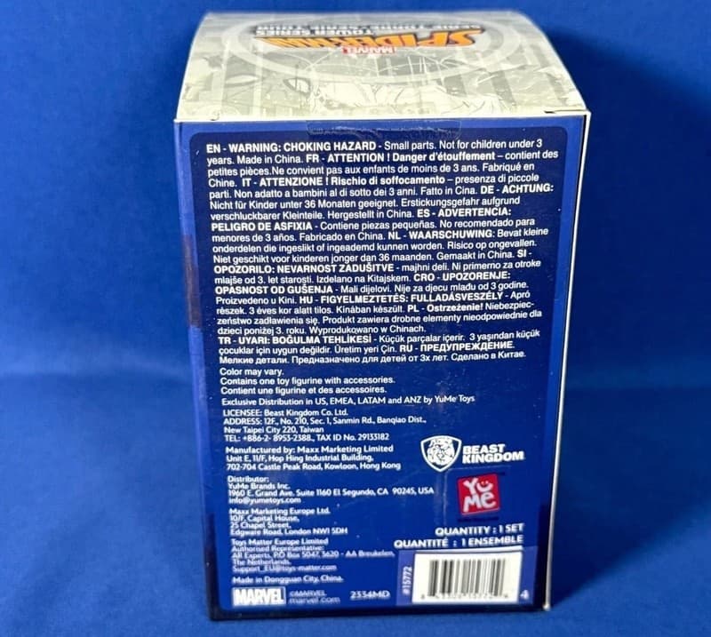 Beast Kingdom Marvel Spider-Man Tower Series Spider-Man Noir Figure - Thumbnail 4