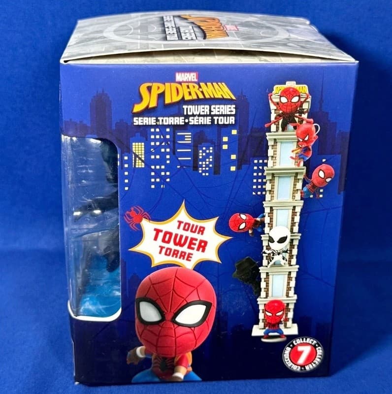 Beast Kingdom Marvel Spider-Man Tower Series Spider-Man Noir Figure - Thumbnail 5