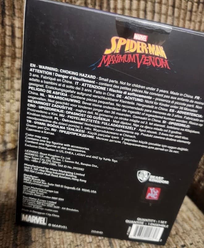 Beast Kingdom Marvel Spider-Man Maximum Venom Venomized Groot Figurine - Thumbnail 4