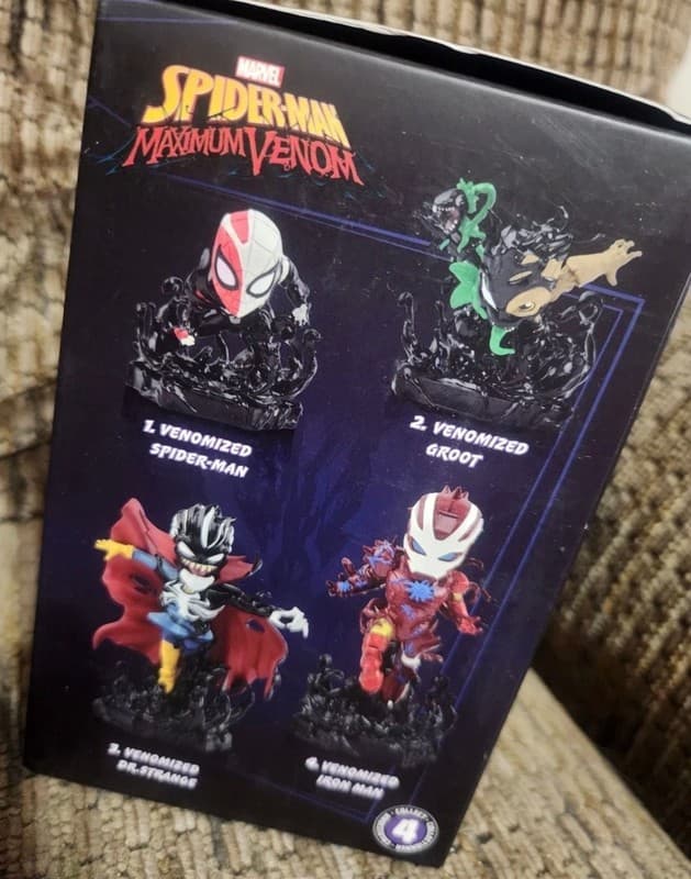 Beast Kingdom Marvel Spider-Man Maximum Venom Venomized Groot Figurine - Thumbnail 3