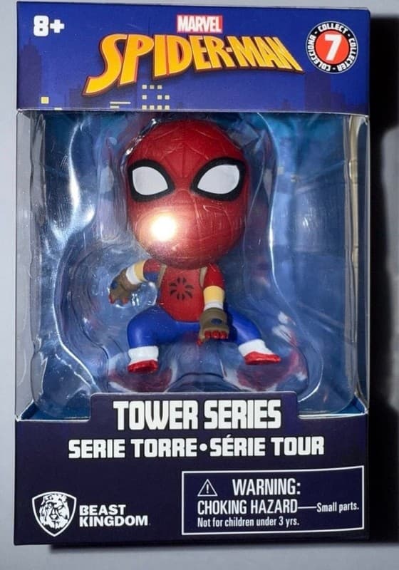 Beast Kingdom Marvel Spider-Man Tower Series Blind Box Figure - Thumbnail 2