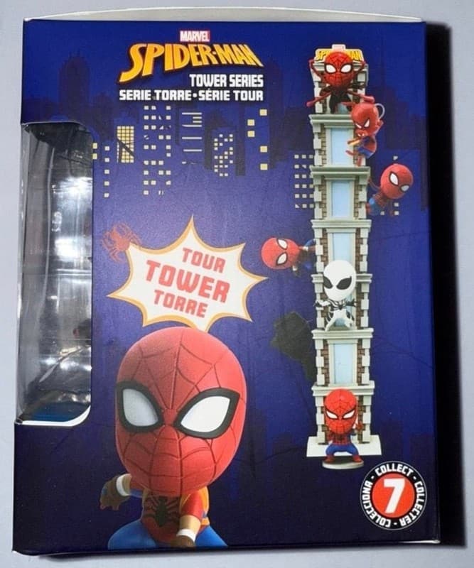 Beast Kingdom Marvel Spider-Man Tower Series Blind Box Figure - Thumbnail 3