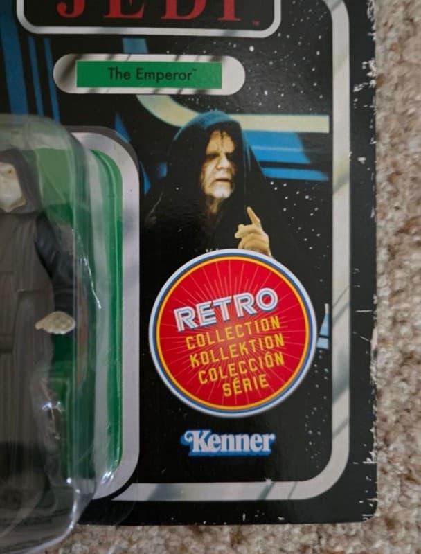 Star Wars Retro Collection The Emperor Return of the Jedi Action Figure - Thumbnail 2