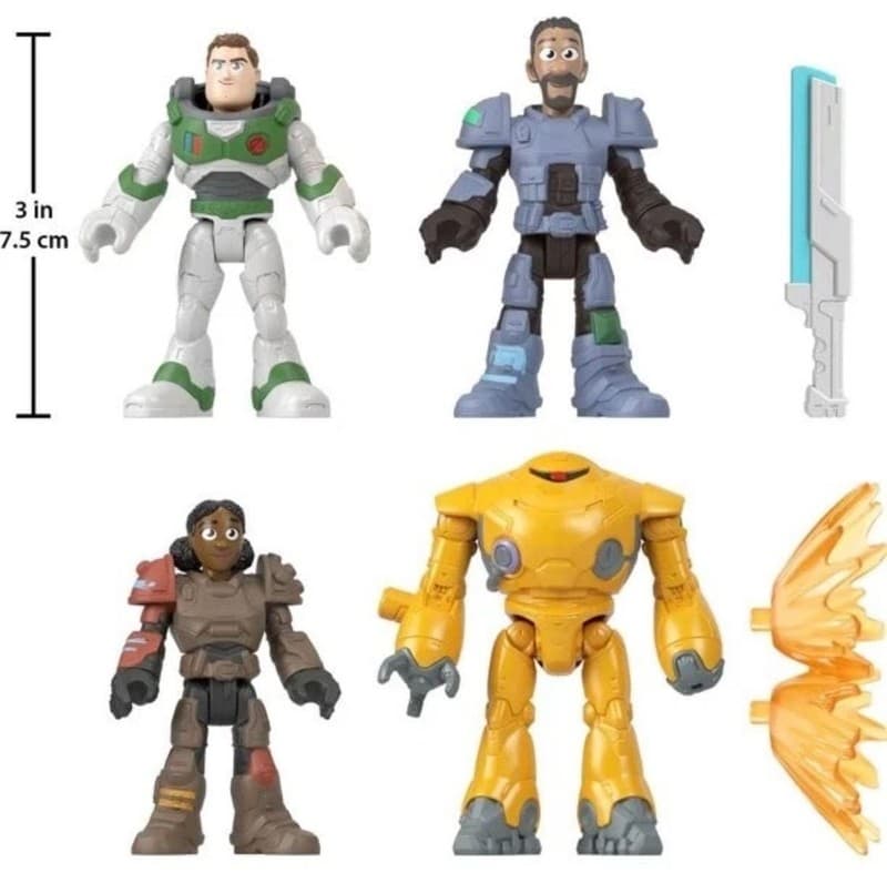 Imaginext Disney Pixar Lightyear Mission Team Figure 4-Pack - Thumbnail 2