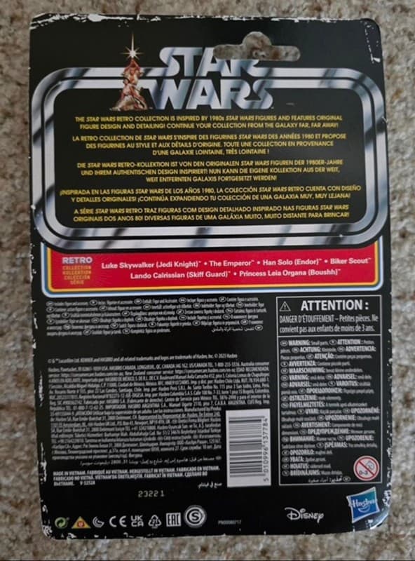 Star Wars Retro Collection The Emperor Return of the Jedi Action Figure - Thumbnail 3