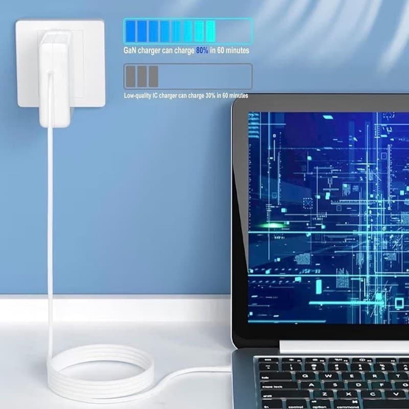 85W L-Tip Magnetic 1 Power Adapter Charger for MacBook Pro (Before Mid 2012) - Thumbnail 7