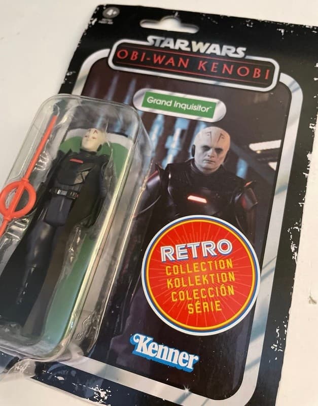 Star Wars Retro Collection Obi-Wan Kenobi Grand Inquisitor Action Figure - Thumbnail 7