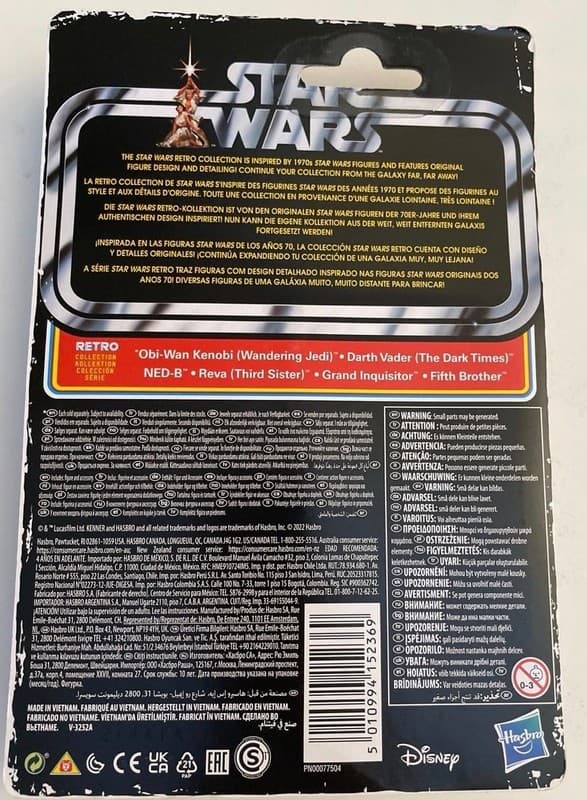 Star Wars Retro Collection Obi-Wan Kenobi Grand Inquisitor Action Figure - Thumbnail 5
