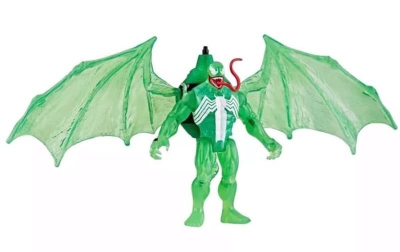 Marvel Spider-Man Epic Hero Series Web Splashers Green Symbiote Action Figure - Thumbnail 4