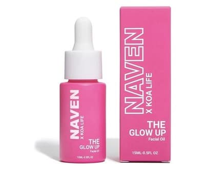 NAVEN X KOA LIFE The Glow Up Face Moisturizer Anti-Aging Facial Oil 0.5 fl oz