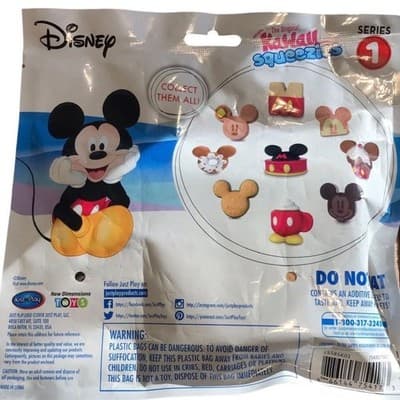 Disney The Original Kawaii Squeezies Series 1 Mickey Mouse Toast Squishy - Thumbnail 7