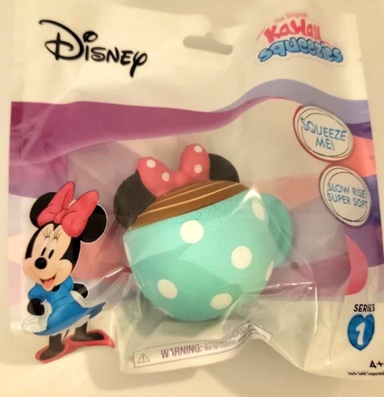 Disney Kawaii Squeezies Series 1 Minnie Mouse Teacup Squishy Toy
