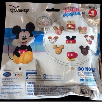 Disney The Original Kawaii Squeezies Series 1 Mickey Mouse Toast Squishy - Thumbnail 5
