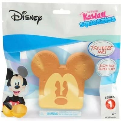 Disney The Original Kawaii Squeezies Series 1 Mickey Mouse Toast Squishy - Thumbnail 4