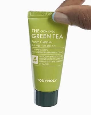 🍵 TONYMOLY Chok Chok Green Tea Foam Cleanser – 20 ml Travel | NEW | Authentic
