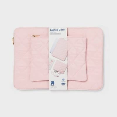 Laptop Case and Small Pouch Pink - up&up™ : ,