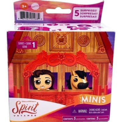 Mattel Spirit Untamed Minis Series 1 Surprise Blind Box 5 Surprises