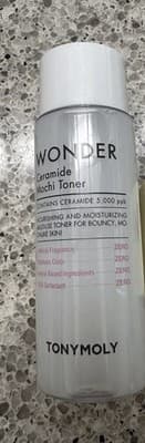 TONY MOLY Wonder Ceramide Mochi Toner 1.69oz/50mL TRAVEL SZ NEW - Thumbnail 2