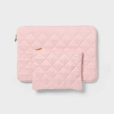 Laptop Case and Small Pouch Pink - up&up™ : , - Thumbnail 3