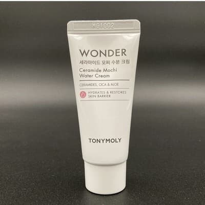 TonyMoly Wonder Ceramide Mochi Water Cream-Travel Size 0.50 fl oz/15ml-Sealed - Thumbnail 5