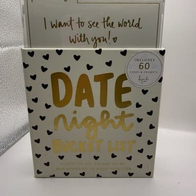 Eccolo Dayna Lee Collection Date Night Bucket List Card Set - Thumbnail 2
