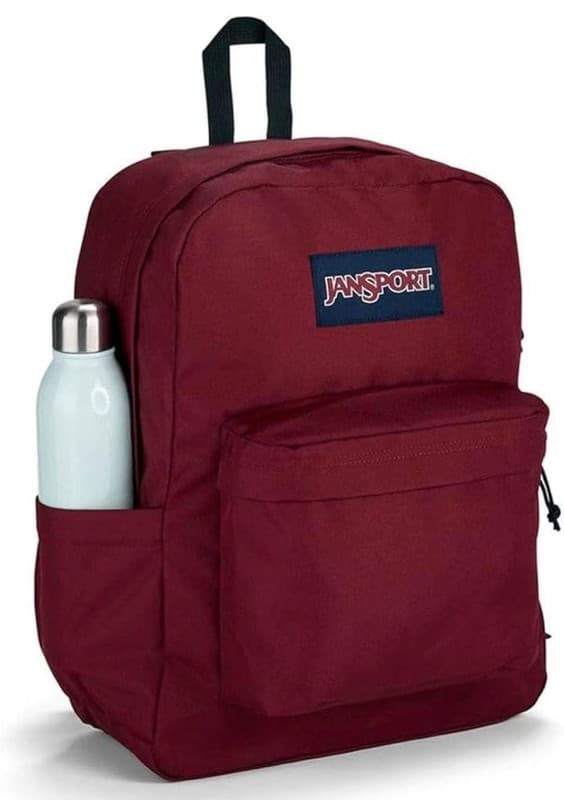 JanSport SuperBreak Plus Backpack in Russet Red - Thumbnail 2