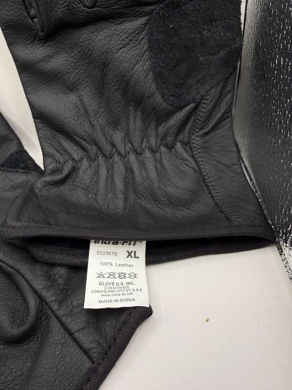 Intra-Fit 100% Leather Heavy Duty Impact Protection Gloves - Thumbnail 5