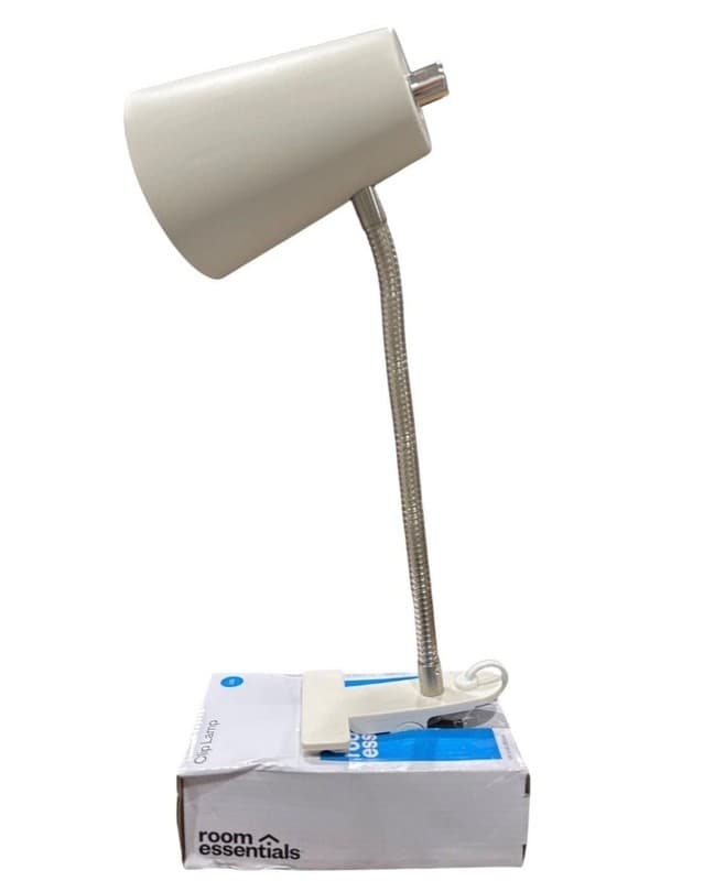 Room Essentials LED Clip Lamp White - Thumbnail 3