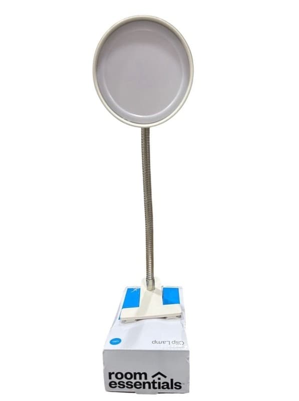Room Essentials LED Clip Lamp White - Thumbnail 4