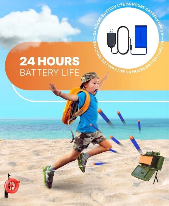Skywin M18A1 Toy Claymore Mine Trap with Remote Control and Trip Wire for Nerf a - Thumbnail 5