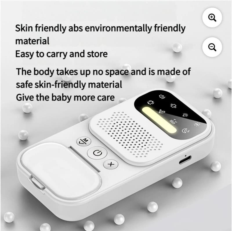 Wireless Bedwetting Alarm for Kids with UV Disinfection, White Noise, and Night - Thumbnail 10