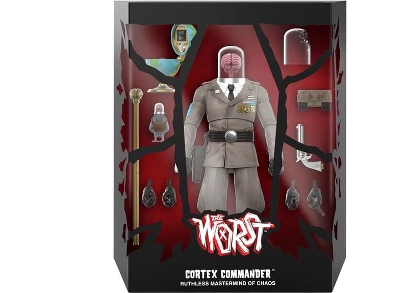 Super7 The Worst ULTIMATES! Wave 3 Cortex Commander 7-Inch Action Figure - Thumbnail 3