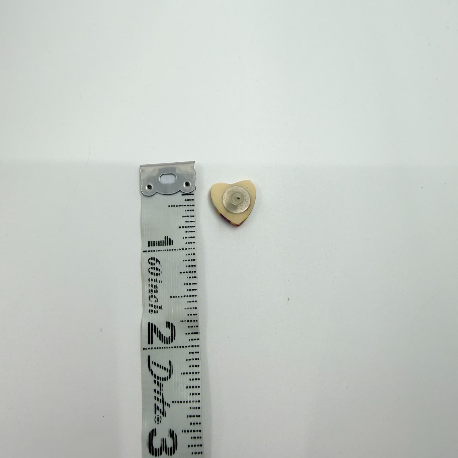 VTG Y2K Retro Multicolor Polymer Clay Heart Stud Earrings Bright Abstract Funky - Thumbnail 8