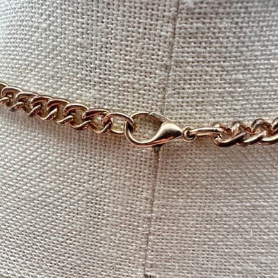 Vintage 80s 90s Crystal Faux Pearl Draped Fringe Necklace Gold Tone Jewelry Bib - Thumbnail 9